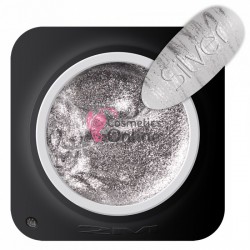 Gel UV 2M Beauty Spider argintiu, gel panza de paianjen 5 g